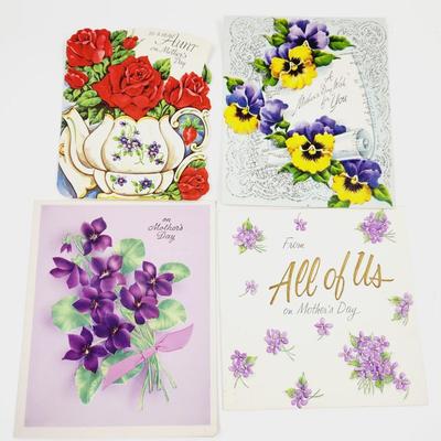 VINTAGE MOTHERS DAY CARD BUNDLE