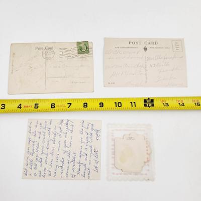 VINTAGE POSTCARD & CARD BUNDLE