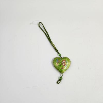 NICE CLOISONNE BUTTERFLY ORNAMENT