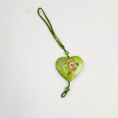 NICE CLOISONNE BUTTERFLY ORNAMENT