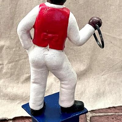 Cast Iron Lawn Jockey