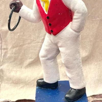 Cast Iron Lawn Jockey