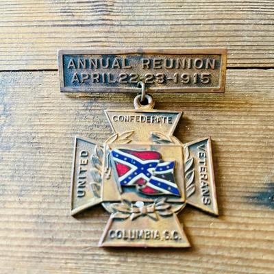 Antique Civil War Reunion Medal