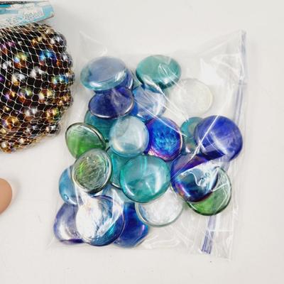 FUN DECORATIVE ROCK & BASKET BUNDLE