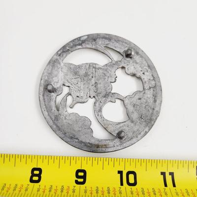 PEWTER BUTTERFLY CANDLE TOPPER