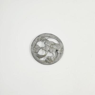PEWTER BUTTERFLY CANDLE TOPPER