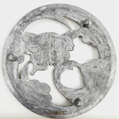 PEWTER BUTTERFLY CANDLE TOPPER