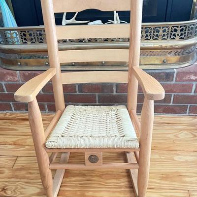 Ducks Unlimited Green Wing Childs Rocker