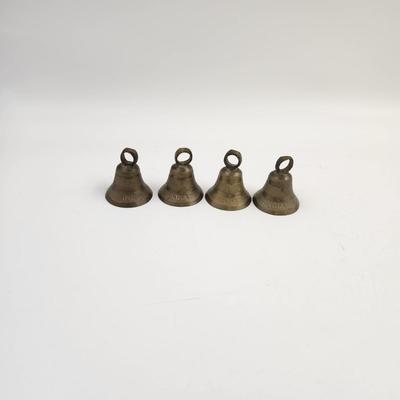 VINTAGE BRASS BELLS FROM INDIA