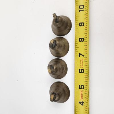 VINTAGE BRASS BELLS FROM INDIA