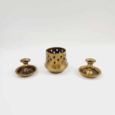 FUN BRASS CANDLE HOLDER BUNDLE