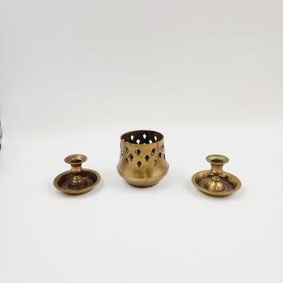 FUN BRASS CANDLE HOLDER BUNDLE