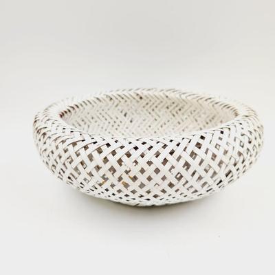 VINTAGE WOVEN PAINTED BASKET