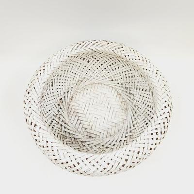 VINTAGE WOVEN PAINTED BASKET