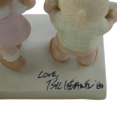 Bil Keane Signed Family Circus Figurine