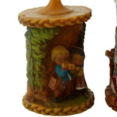 Vintage Günter-Kerzen Handmade Wax Candles 