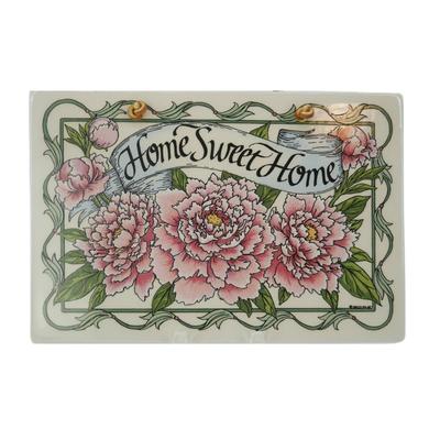 Vintage Ceramic Home Sweet Home Sign