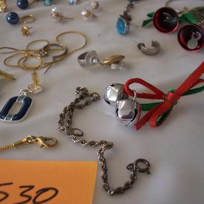 Large lot of earrings