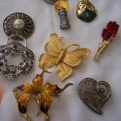Lot of Pins/ Brooches