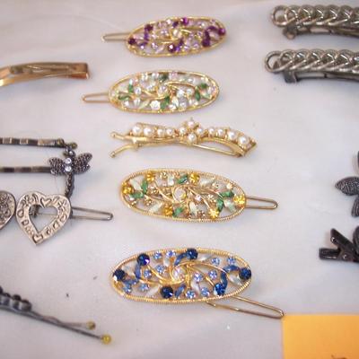 Lot of Hair pins Barrettes