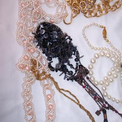 Large lot of necklaces
