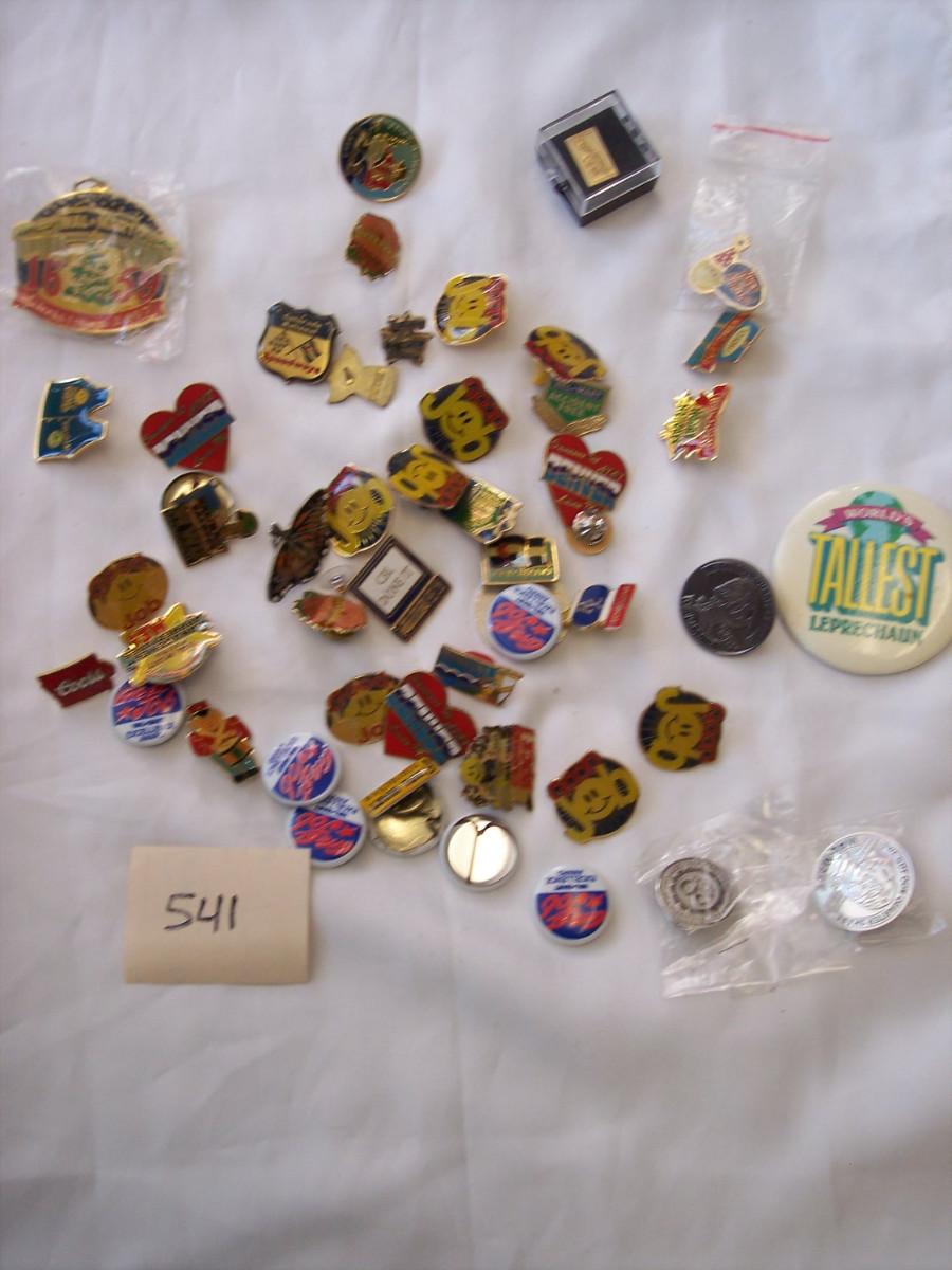 WalMart award pins