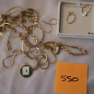 Lot of Gold Filled Jewelry