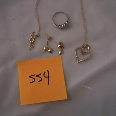 Lot of 10K gold jewelry