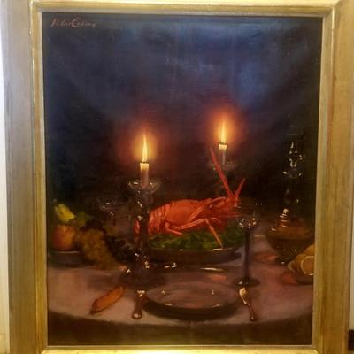 HELIER COSSON oil painting  listed artist