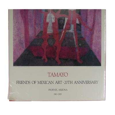 1983 Exhibition Poster by Rufino Tamayo (1899-1991)