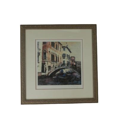 "Corte Canale" by Ernesto Rodriguez Signed Limited Edition Giclee w/ COA