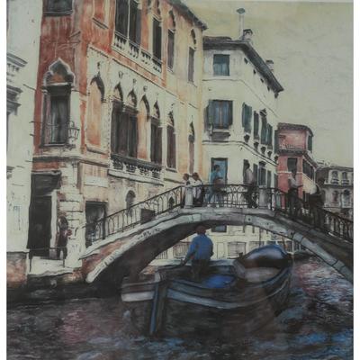 "Corte Canale" by Ernesto Rodriguez Signed Limited Edition Giclee w/ COA