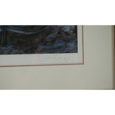 "Corte Canale" by Ernesto Rodriguez Signed Limited Edition Giclee w/ COA