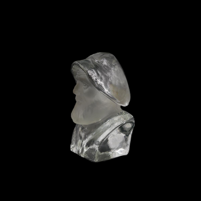 Handmade Fisherman Captain Glass Bust