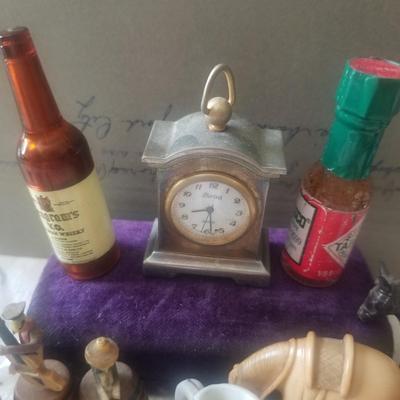 Miniture lot barrel band clock etc