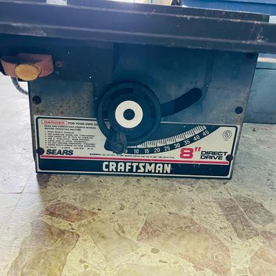 Sears Craftsman Table Saw and Reciprocating Saw (G-NM)