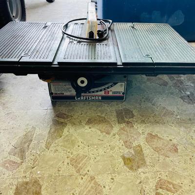 Sears Craftsman Table Saw and Reciprocating Saw (G-NM)