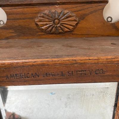 Antique Barberâ€™s Cabinet