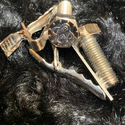 Vintage Screw Bolt Duratoro Tie Clip