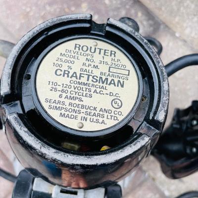 Sears Craftsman Routers (G-NM)