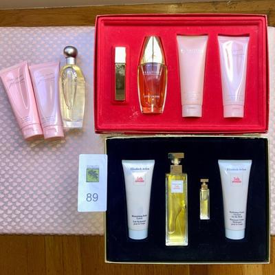 Lot of fragrances and body lotions