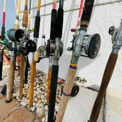 Penn and Shimano Fishing Rod and Reels (G-NM)