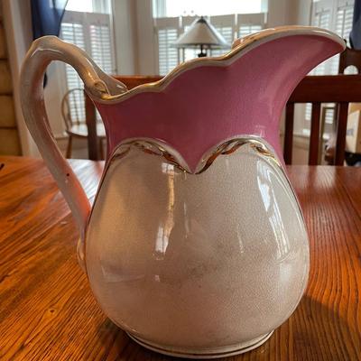 Antique Ice Water Pitcher