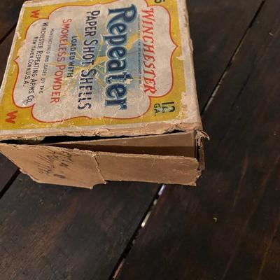 Winchester shell boxes