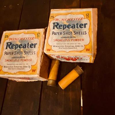 Winchester shell boxes