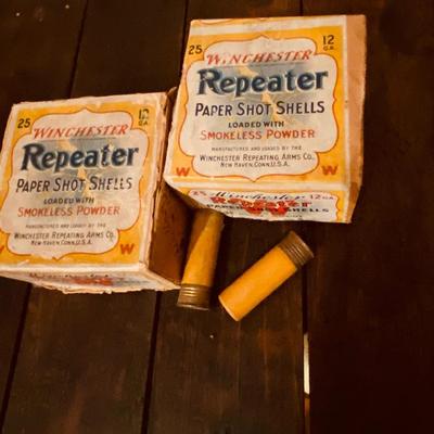Winchester shell boxes