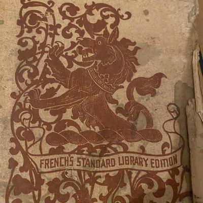 Antique book lot