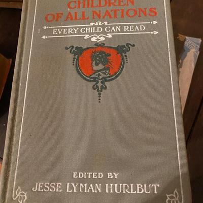 Antique book lot