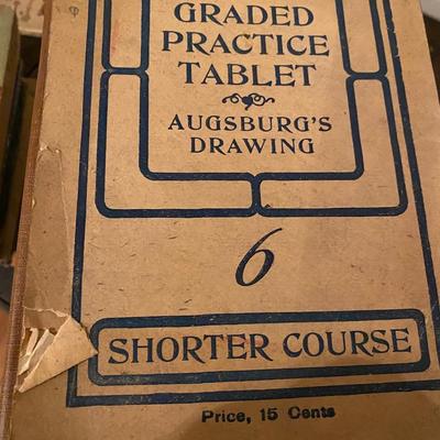 Antique book lot
