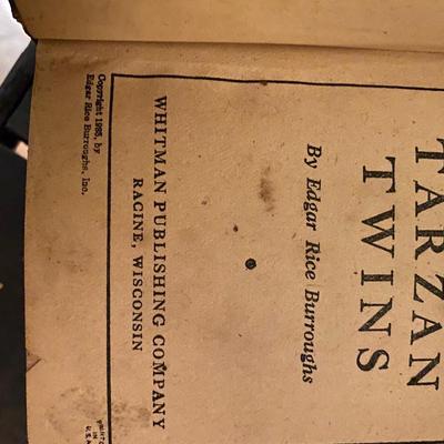 Antique book lot